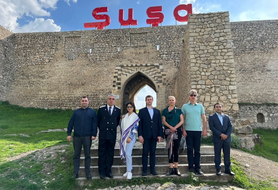 Delegación de la Asociación Internacional de Fiscales visita Fuzuli y Shusha