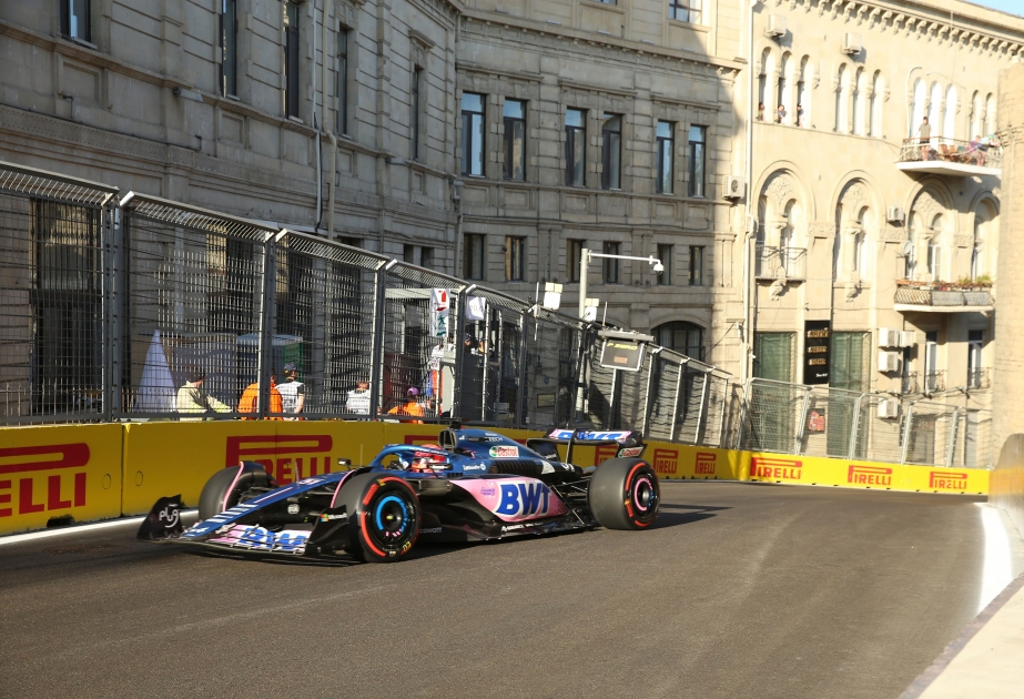 Serxio Peres Formula 1 Azərbaycan Qran-Prisinin sprint yürüşünün qalibi olub