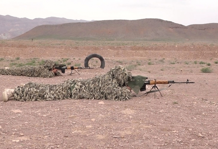 Combined Arms Army conducts competition for "Best Sniper" title
