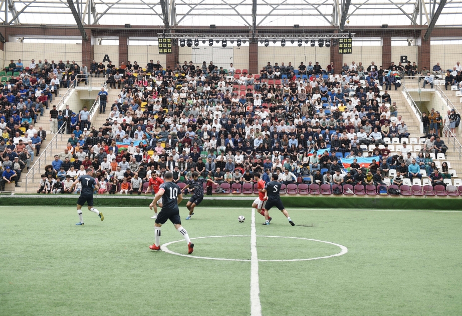 SOCAR-ın təşkilatçılığı ilə minifutbol turnirinin final oyunu keçirilib
