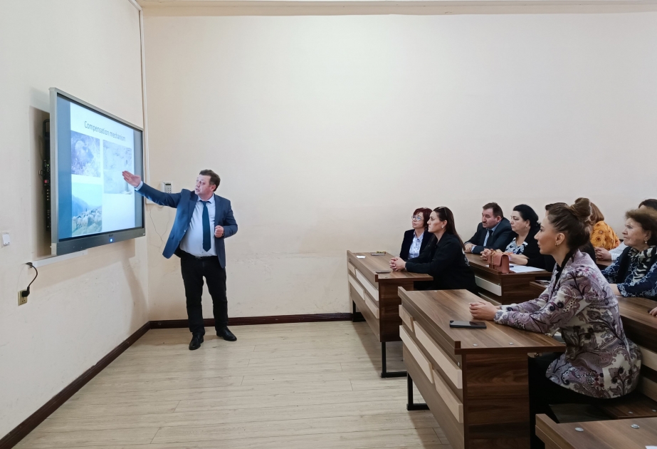BDU tələbələri Azərbaycanda nadir növlərin mühafizəsi ilə bağlı məlumatlandırılıb