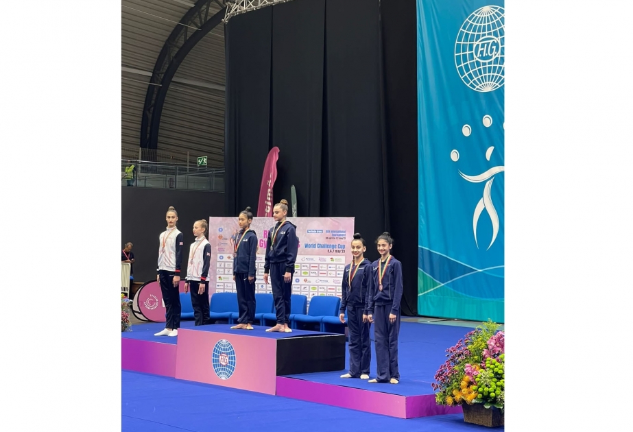 Des gymnastes azerbaïdjanaises remportent le bronze au Portugal