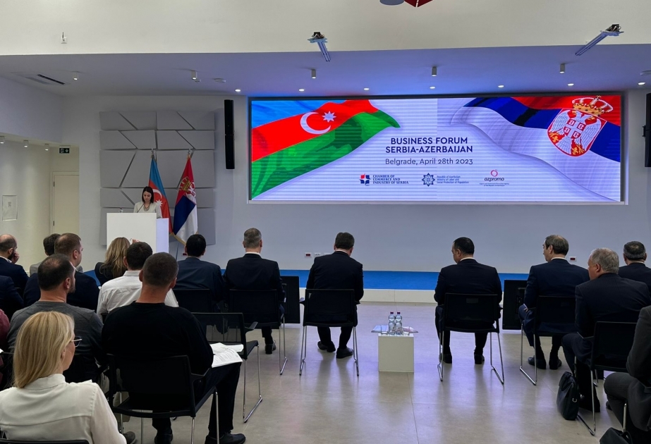 Serbisch-aserbaidschanisches Wirtschaftsforum in Belgrad