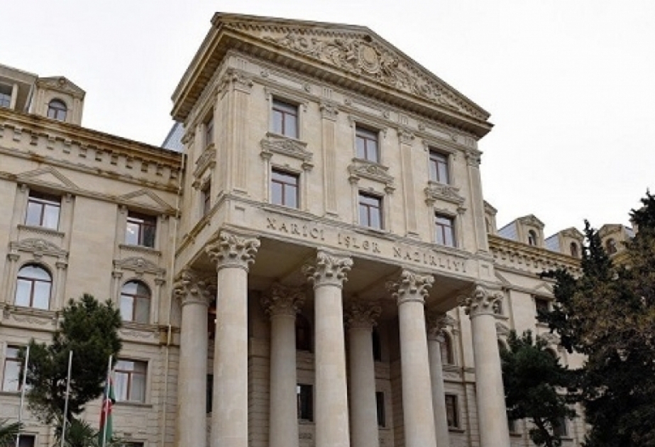 Azerbaijan’s Foreign Ministry: Armenia's foreign policy is fed with lies