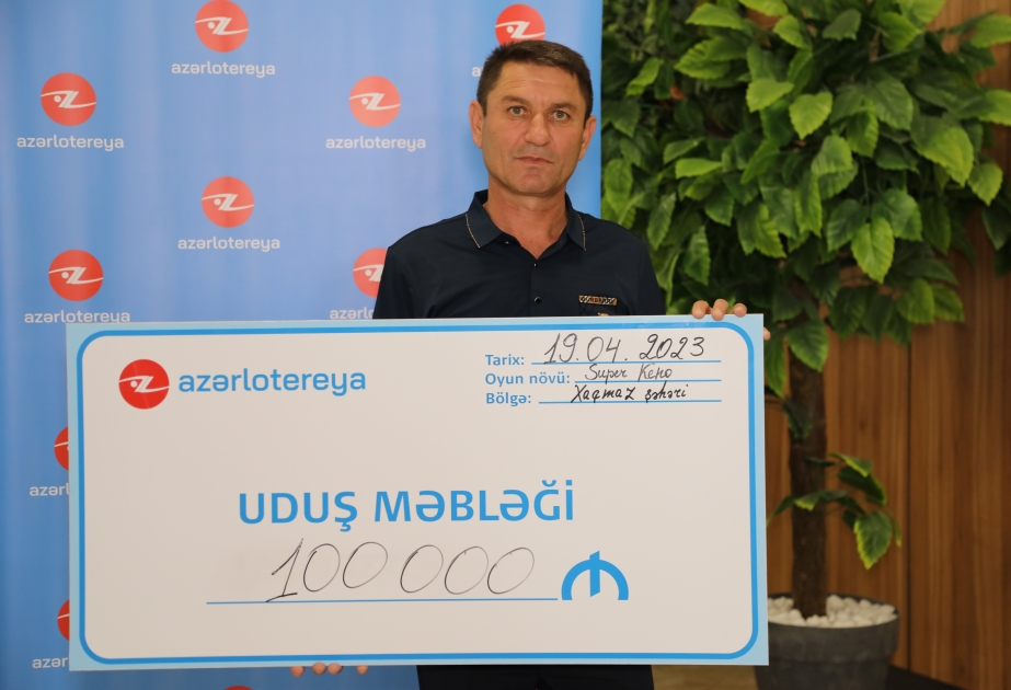 ®  Təsadüfün bu qədəri – Xaçmazda tarixi cekpot qazanmış şəxs bu dəfə də 100 000 AZN uddu