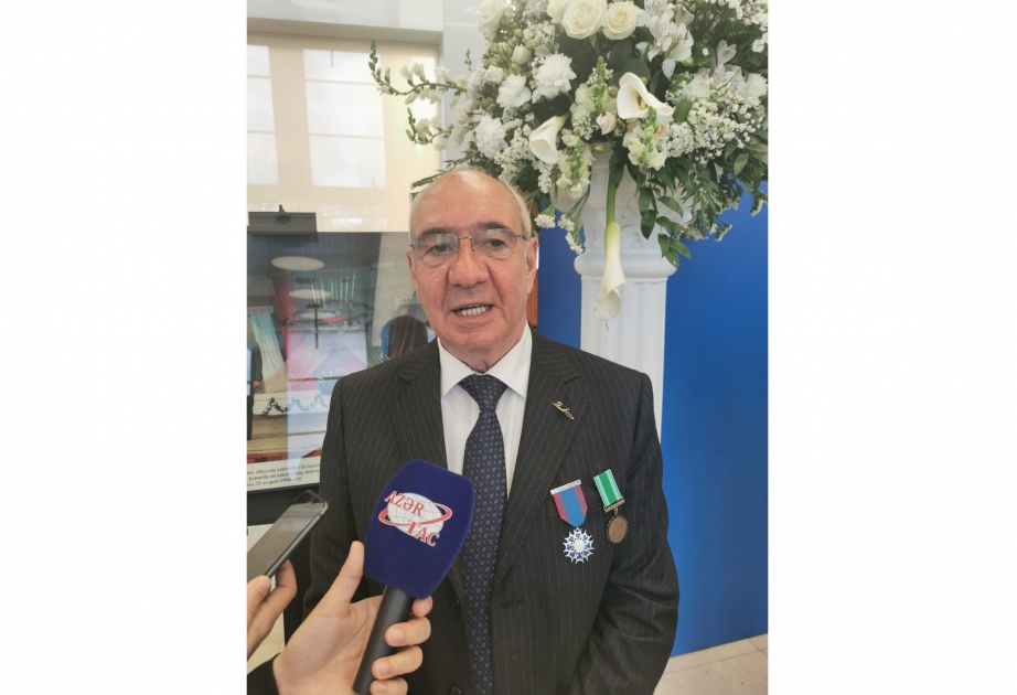 Ulu Öndərin təhsil almaq üçün xaricə göndərdiyi tələbələrdən biri olduğum üçün çox şadam - Seyfəddin Mustafayev