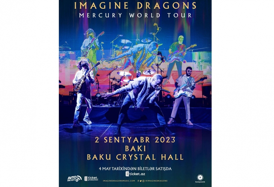 Imagine Dragons впервые выступят в Баку