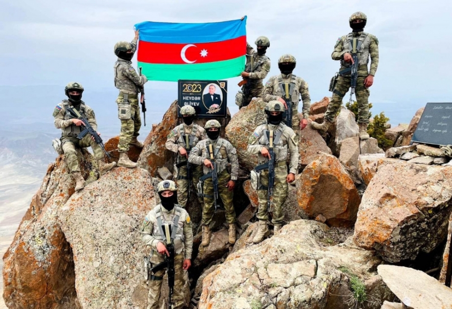 Əlahiddə Ümumqoşun Ordunun xüsusi təyinatlıları Haçadağa yürüş edib