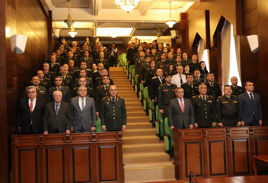 Hərbi Prokurorluqda Ümummilli Lideri Heydər Əliyevin 100 illik yubileyi münasibətilə tədbir keçirilib