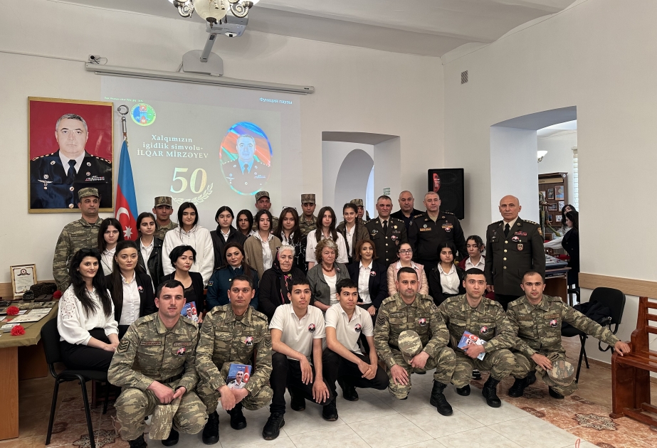 “İgidlik simvolu – İlqar Mirzəyev” adlı anım tədbiri keçirilib