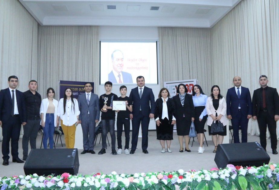 “Heydər Əliyev və mədəniyyətimiz” bilik yarışmasının final mərhələsi keçirilib