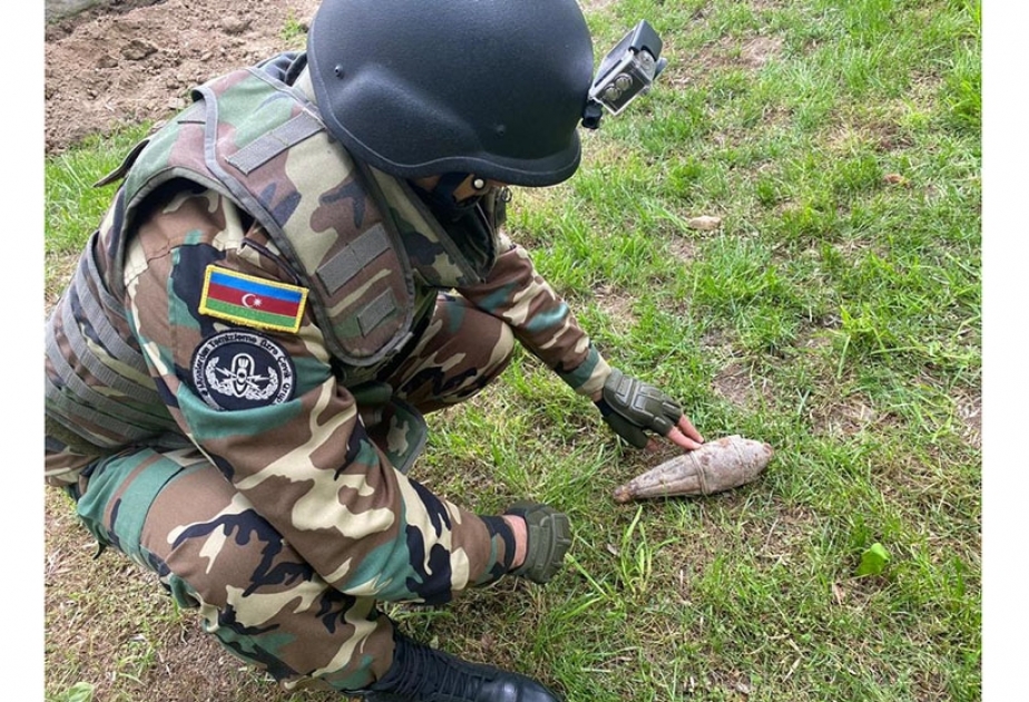 Binəqədidə hərbi sursat aşkarlanıb