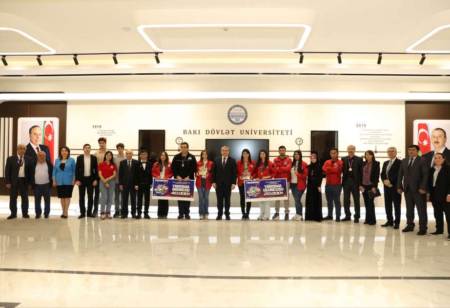 “TEKNOFEST-2023”də iştirak edən BDU-da komandalarının üzvləri ilə görüş
