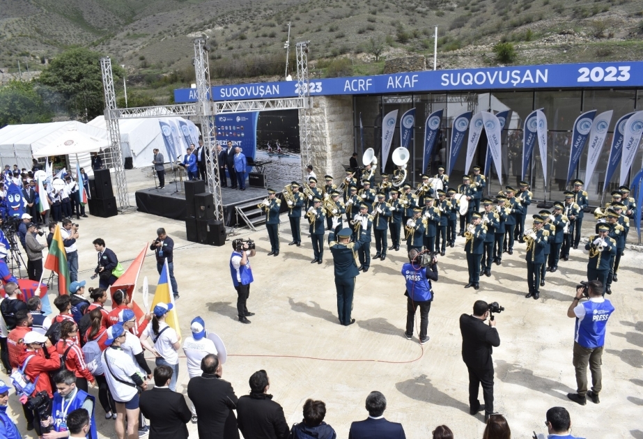 Solemn opening ceremony of International “President Cup 2023” regatta held in Sugovushan settlement of Tartar district VIDEO