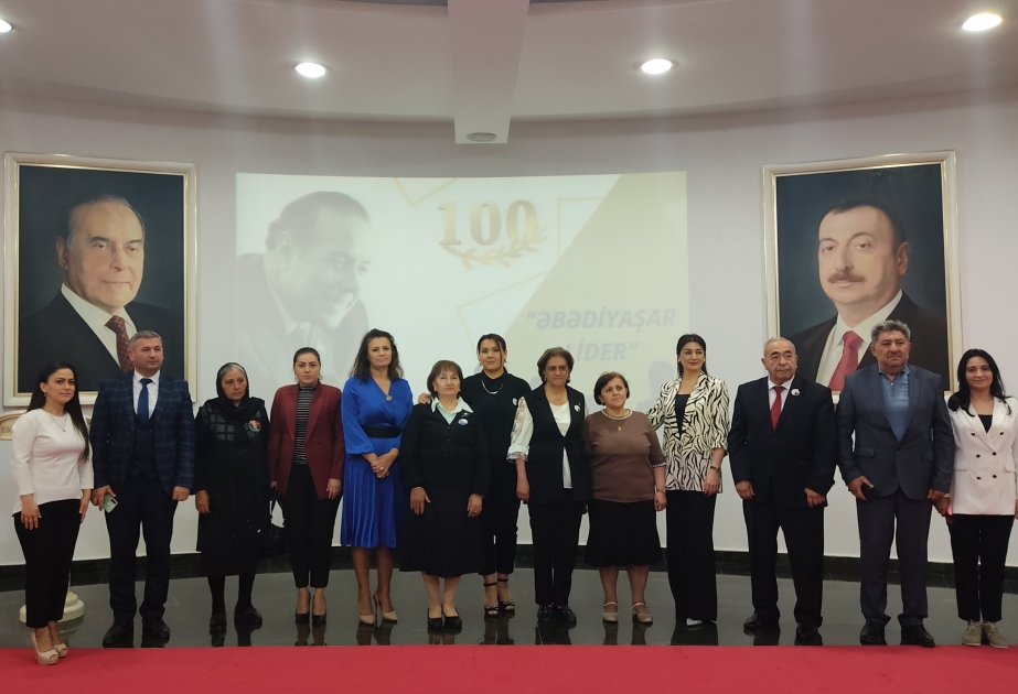 Ulu Öndərə həsr olunmuş "Əbədiyaşar Lider" adlı tədbir təşkil edilib