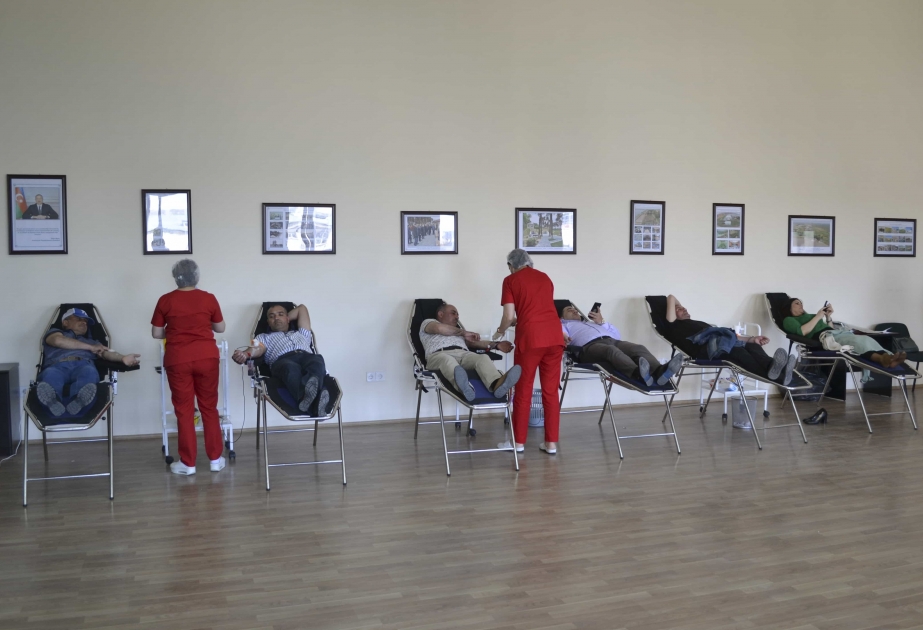 “Azərsu” ASC-də qanvermə aksiyası keçirilib