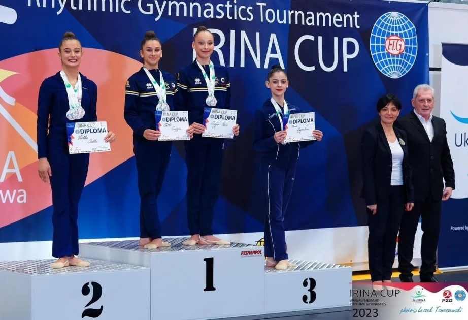 Azerbaijani female gymnast claims two bronzes in Irina Cup 2023