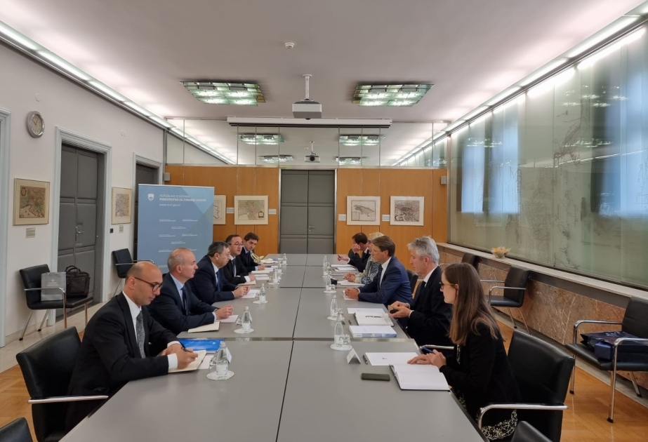 Se celebraron las consultas políticas entre los Ministerios de Asuntos Exteriores de Azerbaiyán y Eslovenia