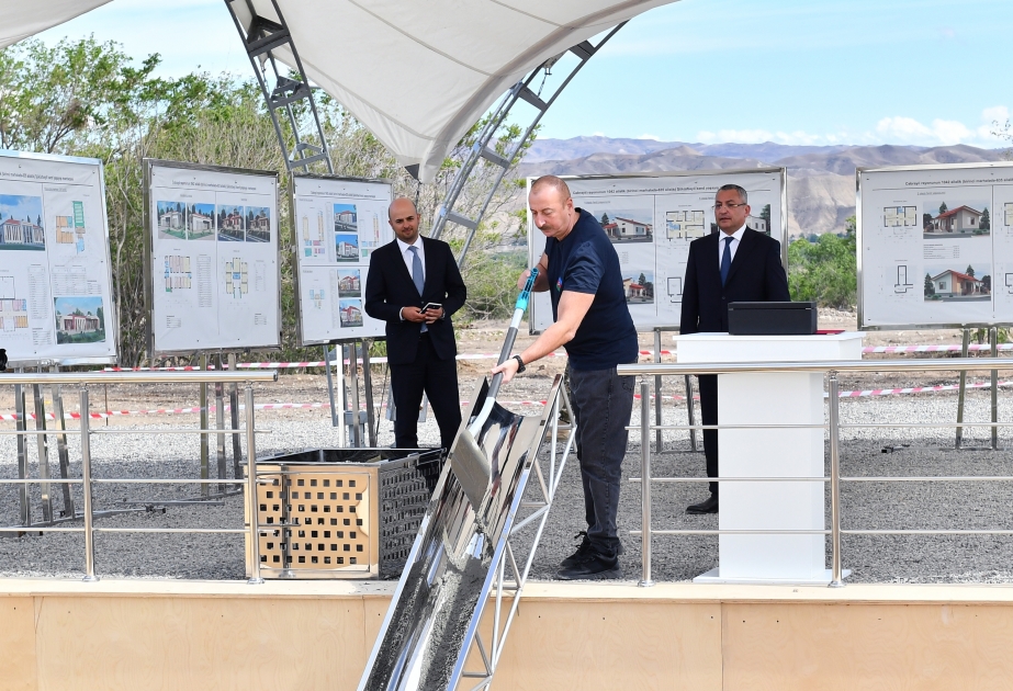 The village of Shukurbayli broke ground in Jabrayil VIDEO