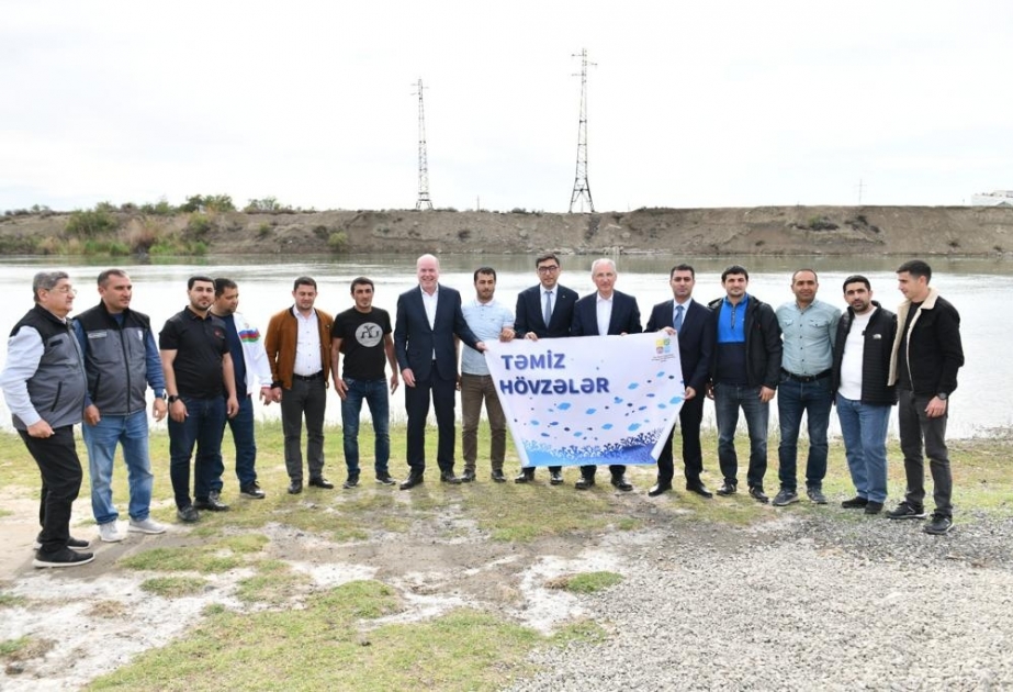 Növbəti balıq buraxılışları və ağacəkmə tədbiri keçirilib