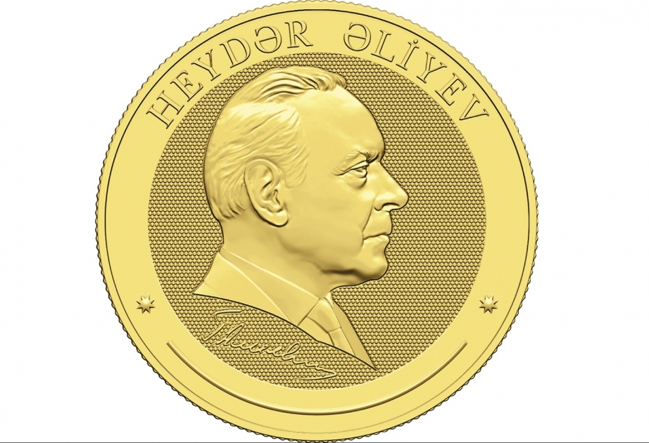 Ulu Öndər Heydər Əliyevin 100 illik yubileyinə həsr olunmuş pul nişanları buraxılıb