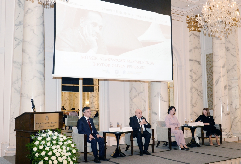 Bakıda “Müasir Azərbaycan memarlığında Heydər Əliyev fenomeni” adlı konfrans keçirilib