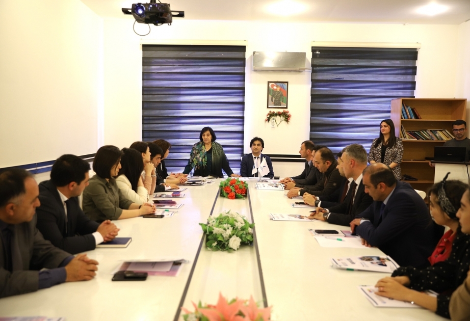 Gəncədə Vətən müharibəsi iştirakçılarına dəstək xarakterli təlimlər keçirilib
