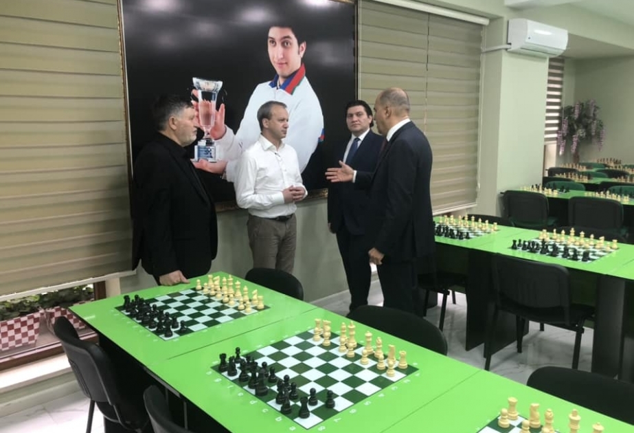 FIDE-nin prezidenti Arkadi Dvorkoviç Vüqar Həşimov Şahmat Akademiyasında olub VİDEO