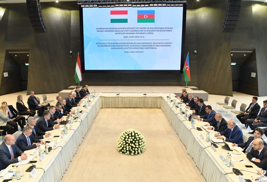 Macarıstan ilə iqtisadi tərəfdaşlığın gücləndirilməsi müzakirə olunub