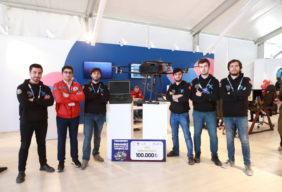 Se revelan los nombres de los equipos ganadores de Azerbaiyán en TEKNOFEST 2023