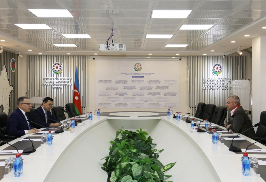 İİTKM-ın icraçı direktoru macarıstanlı professor ilə görüşüb