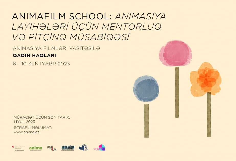 “ANIMAFILM School” kinematoqrafçılar üçün mentorluq və maliyyələşdirmə imkanı təklif edir