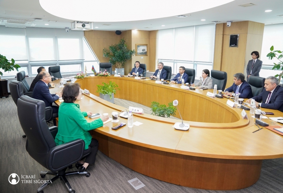Azərbaycan və Koreya arasında tibbi sığorta sistemin təkmilləşdirilməsinə dair memorandumlar imzalanıb