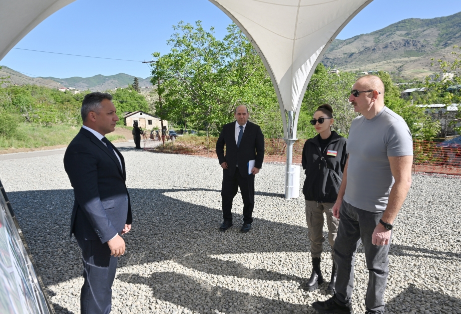 Se colocó la primera piedra del primer barrio residencial de Hadrut