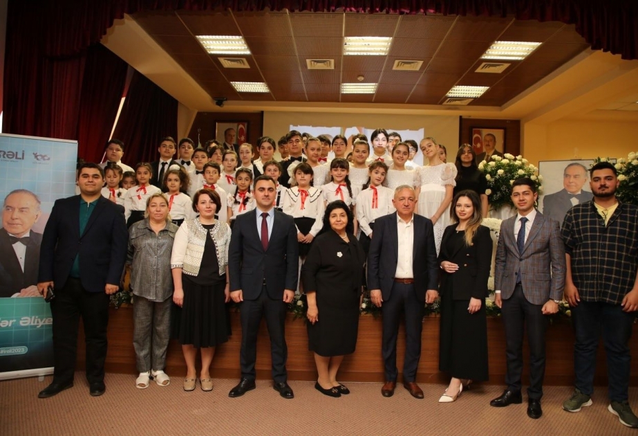“Heydər Əliyev – 100: Böyük ömrün dastanı” layihəsi çərçivəsində gənclərlə görüş keçirilib
