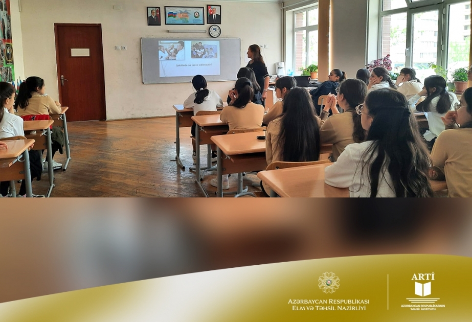Təhsil İnstitutunda təcrübə keçən tələbələr təlim və seminarlara cəlb olunublar