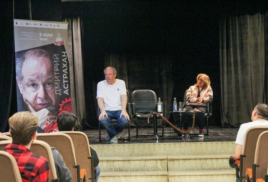 Rusiyalı məşhur rejissor Mədəniyyət və İncəsənət Universitetində