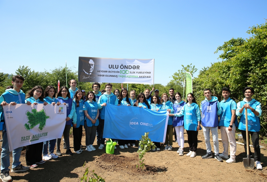 Leyla Aliyeva se joint à une campagne de plantation d’arbres à Lenkéran