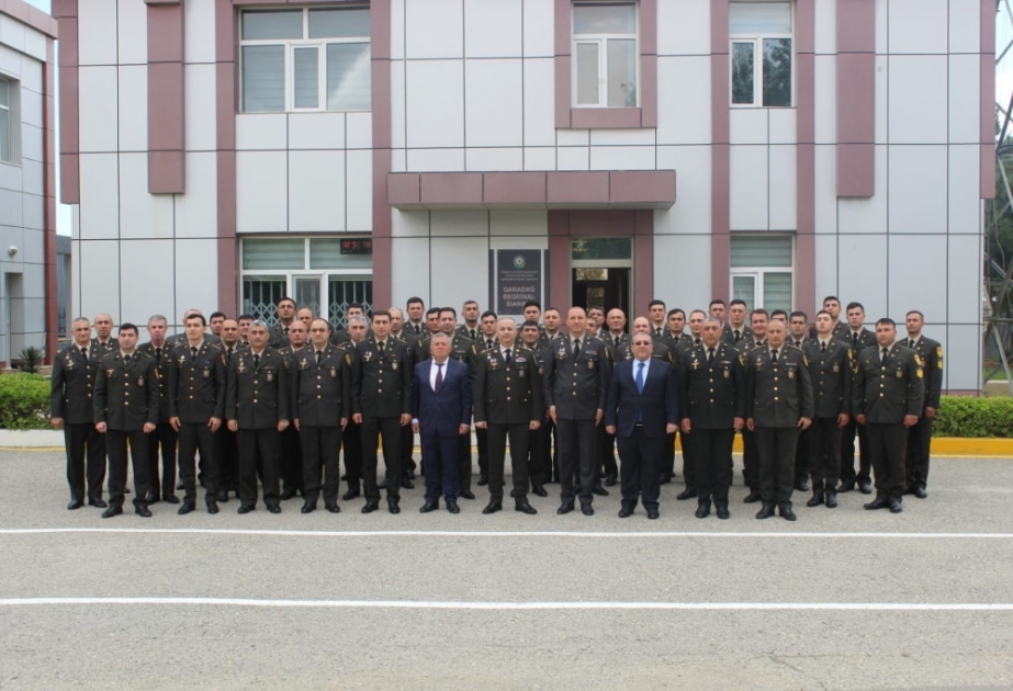 Strateji Obyektlərin Mühafizəsi Dövlət Agentliyinin Qaradağ regional idarəsində Heydər Əliyevin 100 illiyi ilə əlaqədar konfrans keçirilib