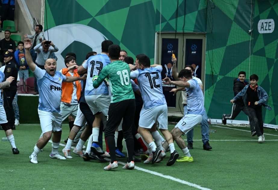 FHN-in komandası Ümummilli Liderin 100 illiyinə həsr edilmiş minifutbol turnirinin qalibi olub