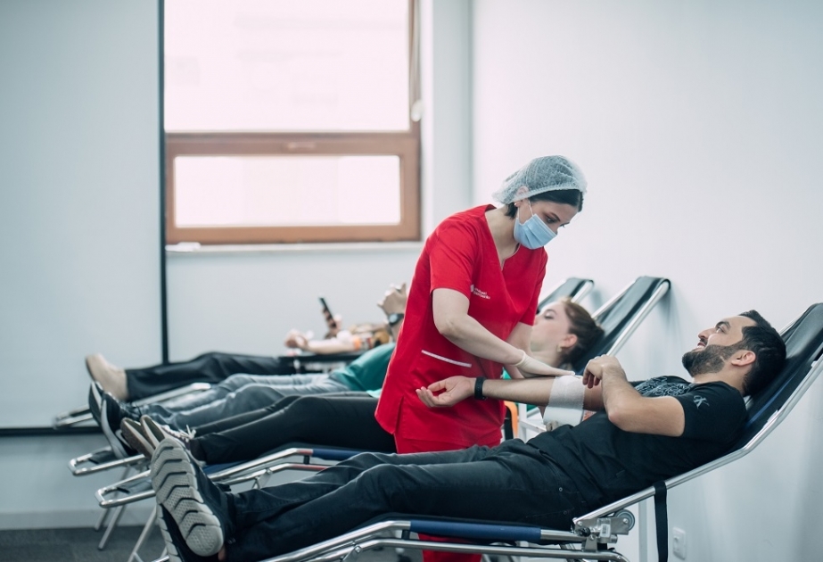 ®  “Kapital Bank”da növbəti dəfə qanvermə aksiyası keçirilib