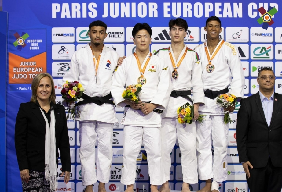 European Cup Juniors Paris 2023 : Des judokas azerbaïdjanais remportent deux médailles