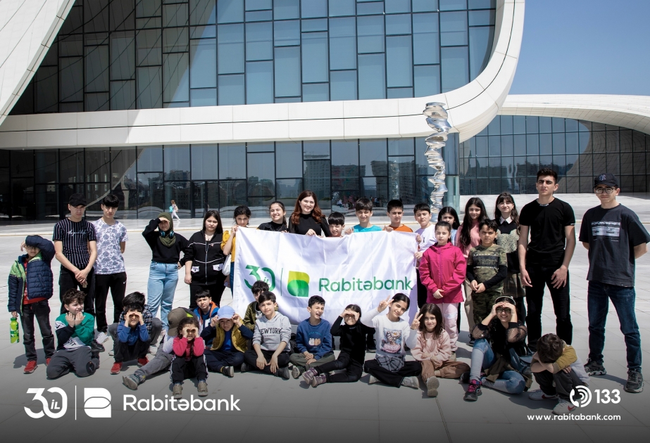 ®  “Rabitəbank” şəhid övladları üçün Heydər Əliyev Mərkəzinə ziyarət təşkil etdi