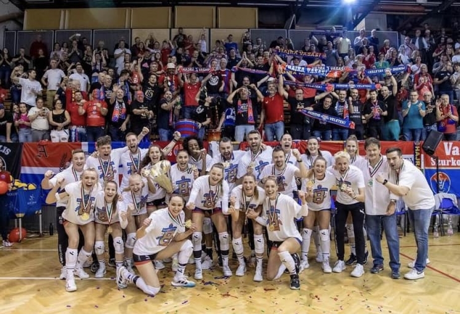 Voleybolçumuz Ayşən Abduləzimova ardıcıl ikinci dəfə Macarıstan çempionu olub