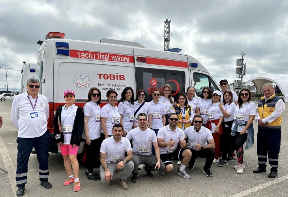 TƏBİB "Bakı Marafonu”nda tibbi xidməti təşkil edib