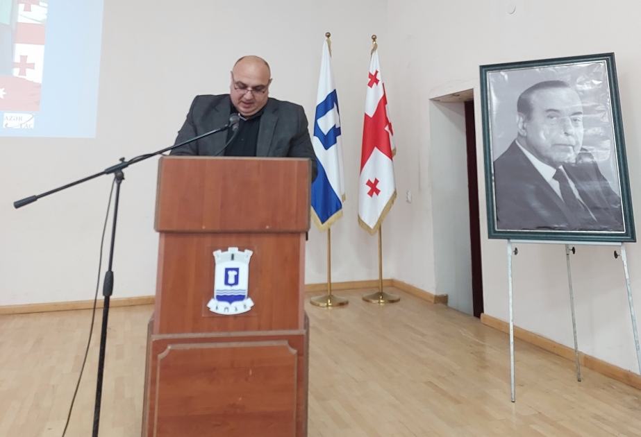 Gürcü mer Dato Bukiya: Heydər Əliyevin xatirəsi qəlbimizdə daim yaşayacaq