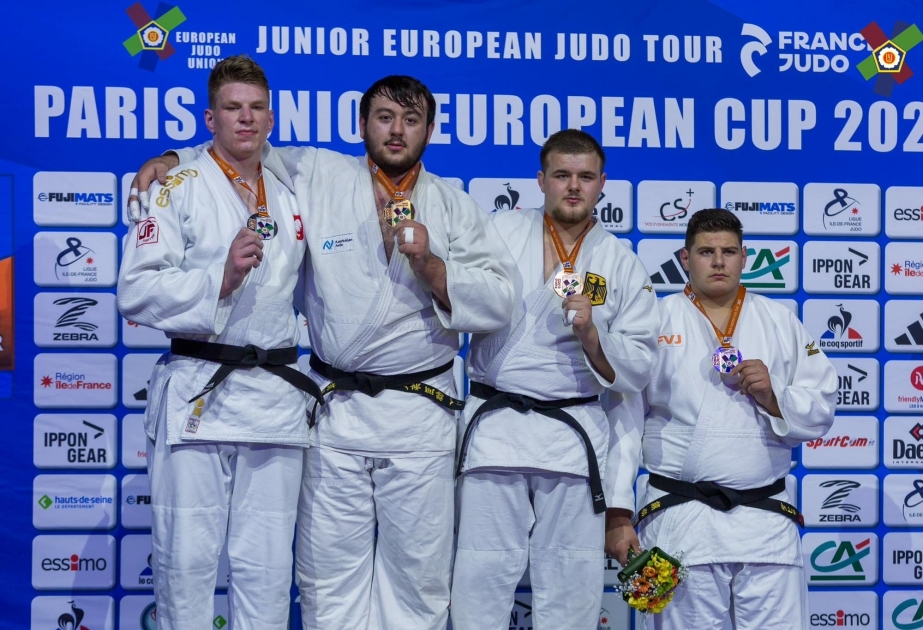 Los judokas azerbaiyanos logran 4 medallas en Francia