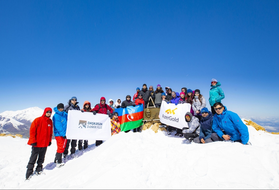 “AzerGold” QSC Ümummilli Lider Heydər Əliyevin 100 illik yubileyi münasibətilə alpiniada təşkil edib