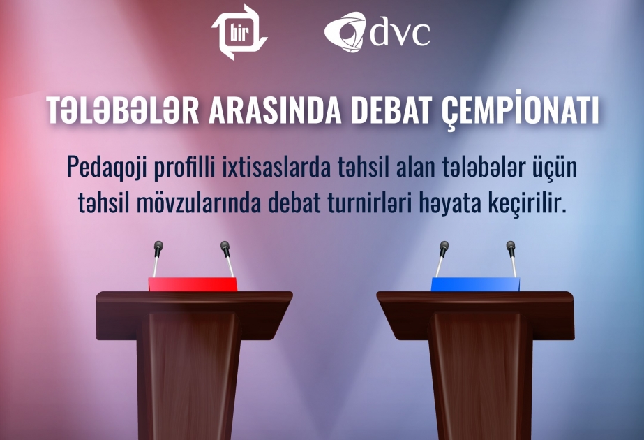 Təhsil sahəsinin aktual mövzuları üzrə tələbələr arasında debat turnirləri təşkil ediləcək