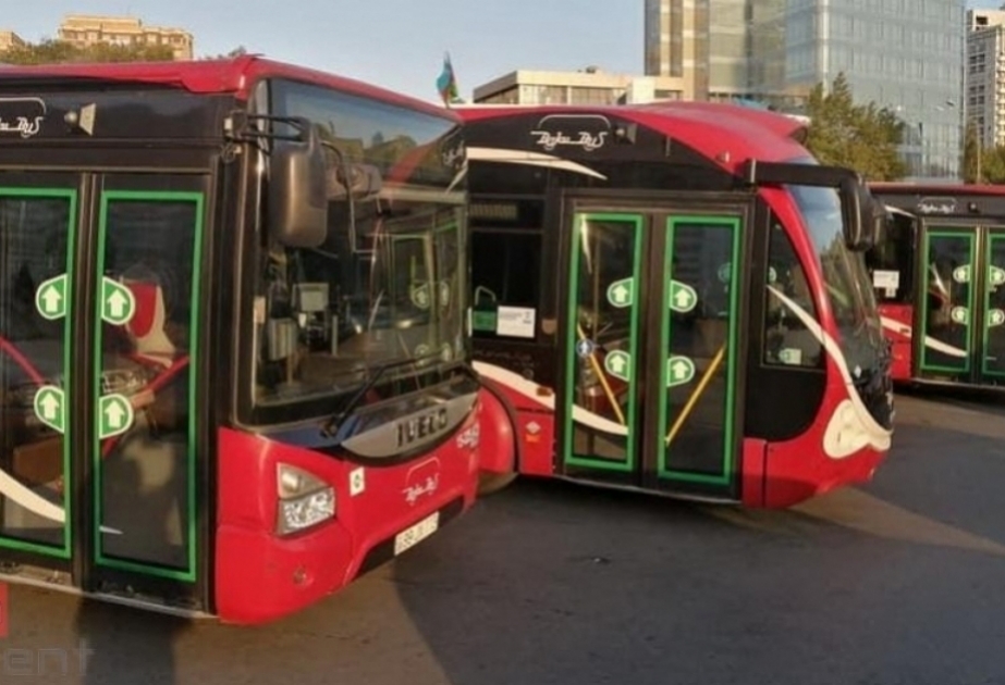 Paytaxtın müxtəlif ərazilərində 183 avtobusun hərəkət intervalında gecikmələr var